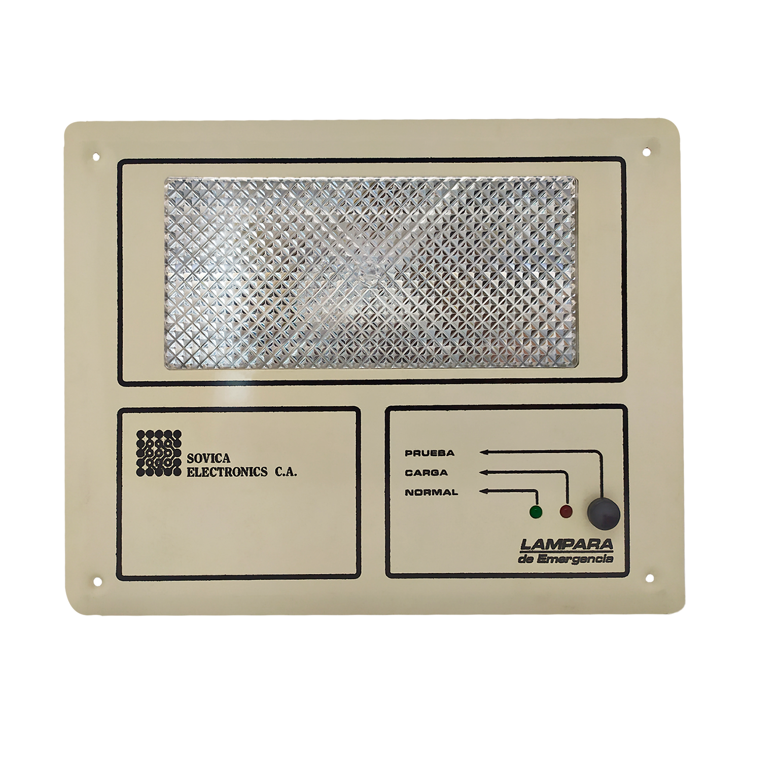 FRENTE DE LAMPARA DE EMERGENCIA NOVA FUEGO